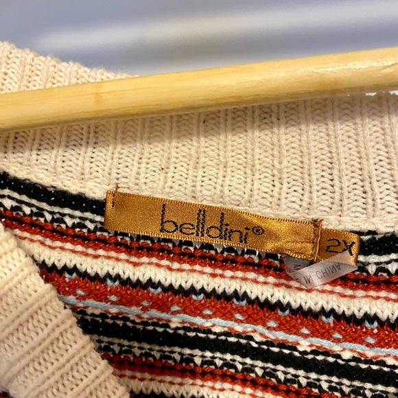 Belldini Curvy Collection Crochet Top - Picture 3 of 5